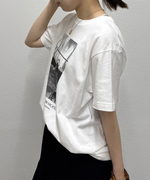 フォトT（Tシャツ/カットソー）｜LOUNGEDRESS（ラウンジドレス