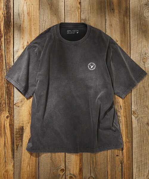 Jonas Claesson（ジョナスクレアッソン）の「JONAS CLAESSON/ジョナス クレアッソン Safari Surfers Short Sleeve Tee/サファリサーファーズ バックプリントTシャツ（Tシャツ/カットソー・メンズ・ブラック/ホワイト/ライトグレー/イエロー・LARGE/MEDIUM）」の19枚目の写真