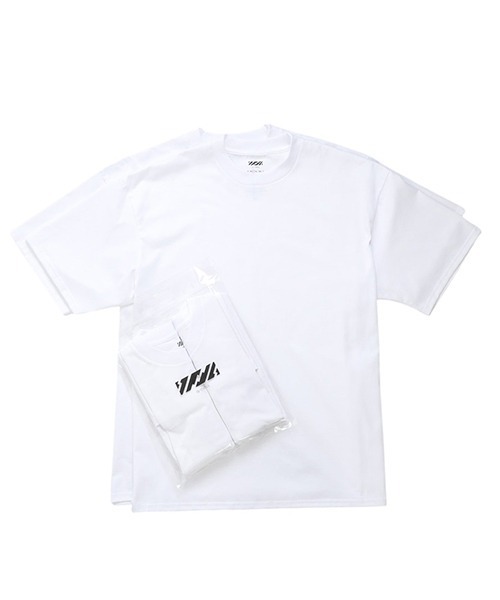 is-ness（イズネス）の「is-ness / イズネス：2-PACK T-SHIRT：1007SSCS03[NOA]（Tシャツ/カットソー・メンズ・ホワイト・XL/L/M）」の6枚目の写真