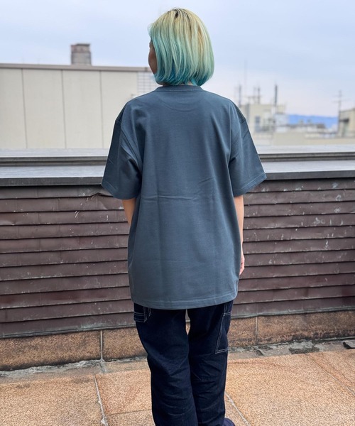 SNOOPY×OLD BETTY'S（スヌーピーカケルオールドベティーズ）の「スヌーピー【SNOOPY】organic cotton T-shirts(ASTRONAUT)（Tシャツ/カットソー・レディース・ダークネイビー/ブラック/オフホワイト・M/L/XL）」の7枚目の写真