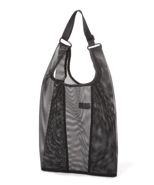 LAKOLE(ラコレ)の「メッシュマーケットバッグ / 284114(トートバッグ・レディース・イエロー/ブラック/グレー/ホワイト・FREE)」の7枚目の写真