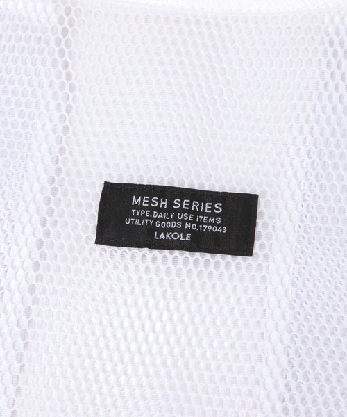 LAKOLE(ラコレ)の「メッシュマーケットバッグ / 284114(トートバッグ・レディース・イエロー/ブラック/グレー/ホワイト・FREE)」の14枚目の写真