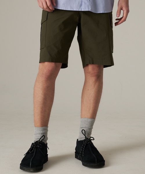 Eddie Bauer(エディーバウアー)の「ティンバーエッジ リップストップ ショートパンツ(その他パンツ・メンズ・オリーブドラブ/ベージュ/ネイビー・M/L/XL/XXL)」の6枚目の写真