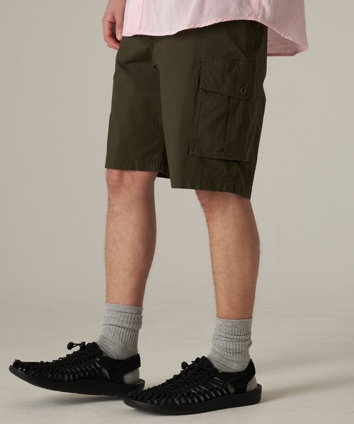 Eddie Bauer(エディーバウアー)の「ティンバーエッジ リップストップ ショートパンツ(その他パンツ・メンズ・オリーブドラブ/ベージュ/ネイビー・M/L/XL/XXL)」の8枚目の写真