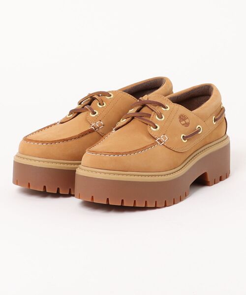 厚底【Timberland】Stone Street BOAT ストーン ボート シューズ a6aus_1.jpg