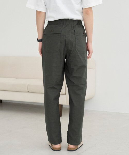 coen（コーエン）の「リネンコットンイージーパンツ（その他パンツ・メンズ・オリーブ/ダークグレー/ネイビー・S/M/L/XL）」の16枚目の写真