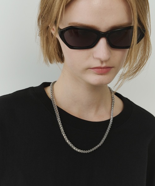 AFF AIVER（エイエフエフアイバー）の「AFF AIVER　サージカルキューブチェーンネックレス（ネックレス・メンズ・シルバー・MEDIUM/LARGE）」の3枚目の写真