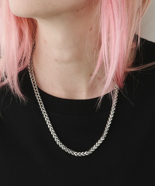 AFF AIVER（エイエフエフアイバー）の「AFF AIVER　サージカルキューブチェーンネックレス（ネックレス・メンズ・シルバー・MEDIUM/LARGE）」の7枚目の写真