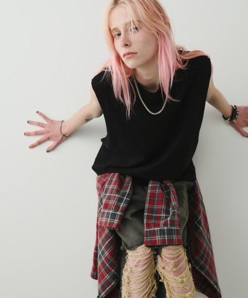 AFF AIVER（エイエフエフアイバー）の「AFF AIVER　サージカルキューブチェーンネックレス（ネックレス・メンズ・シルバー・MEDIUM/LARGE）」の15枚目の写真