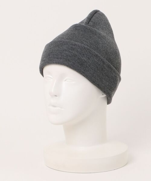 B.I.D.（ビーアイディー）の「《EK326/シンプルカラーニット帽/ニットキャップ（ニットキャップ/ビーニー・レディース・ブラック/レッド/ホワイト/ワインレッド/グリーン系/イエロー系/グレー/イエロー/オレンジ/ブルー・FREE）」の4枚目の写真