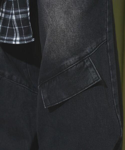 dispark（ディスパーク）の「DISPARK/フェイクシャツスリーブデニム（デニムパンツ・レディース・ブルー/ブラック/ブルー系その他2/ブラック系その他2・SMALL/MEDIUM）」の22枚目の写真