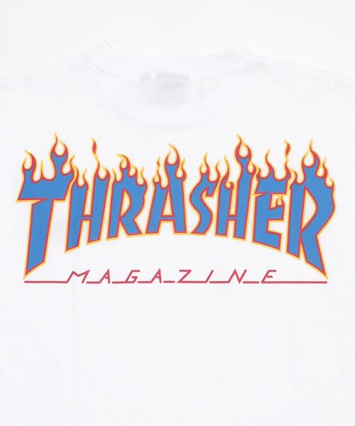 THRASHER(スラッシャー)の「WEGO/THRASHER FRAME LOGO T(Tシャツ/カットソー・メンズ・ホワイト/ブラック・LARGE/MEDIUM)」の7枚目の写真