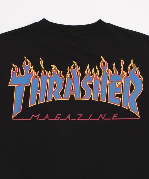 THRASHER(スラッシャー)の「WEGO/THRASHER FRAME LOGO T(Tシャツ/カットソー・メンズ・ホワイト/ブラック・LARGE/MEDIUM)」の8枚目の写真