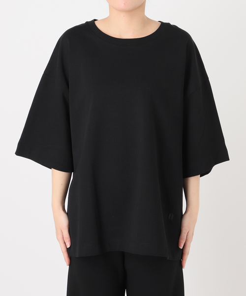 AP STUDIO(エーピーストゥディオ)の「【TEURN STUDIOS/ターンスタジオ】Oversized cotton t-shirt(Tシャツ/カットソー・レディース・ブラック/ホワイト・FREE)」の13枚目の写真
