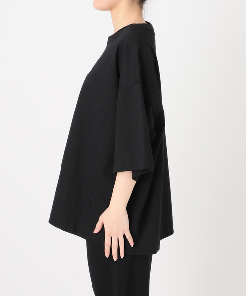 AP STUDIO(エーピーストゥディオ)の「【TEURN STUDIOS/ターンスタジオ】Oversized cotton t-shirt(Tシャツ/カットソー・レディース・ブラック/ホワイト・FREE)」の14枚目の写真