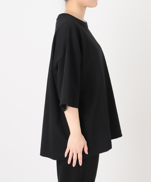 AP STUDIO(エーピーストゥディオ)の「【TEURN STUDIOS/ターンスタジオ】Oversized cotton t-shirt(Tシャツ/カットソー・レディース・ブラック/ホワイト・FREE)」の16枚目の写真