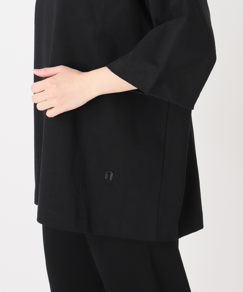 AP STUDIO(エーピーストゥディオ)の「【TEURN STUDIOS/ターンスタジオ】Oversized cotton t-shirt(Tシャツ/カットソー・レディース・ブラック/ホワイト・FREE)」の18枚目の写真