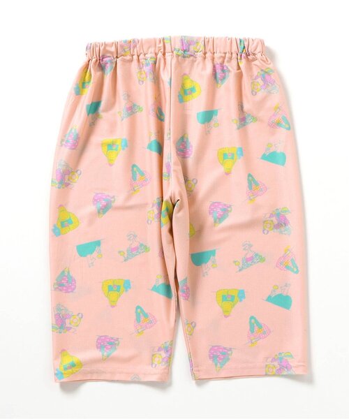 BREEZE(ブリーズ)の「【着心地さらっと】総柄サマーパンツ7分丈_サマーエール(その他パンツ・キッズ・ブルー/クリーム/オフホワイト/ブラック/エメラルド/グリーン/ピンク/ベージュ/ライトインディゴブルー/ミント/ネイビー・100/80/90/110/120/130)」の11枚目の写真