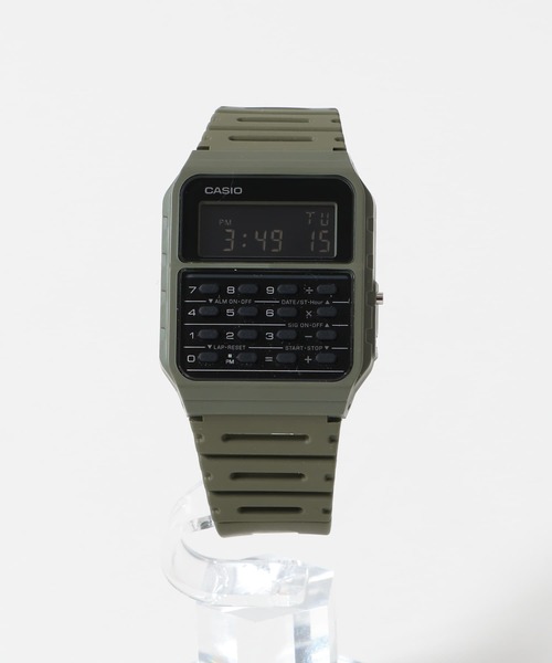 CASIO（カシオ）の「CASIO　CA-53WF（アナログ腕時計・メンズ・ブラック/オリーブ/アイボリー・FREE）」の5枚目の写真