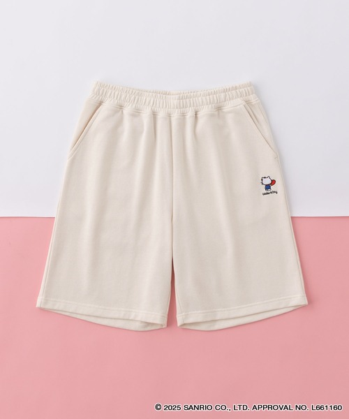 Malbonセットアップ 半袖フーディ＆ショーツ 白 ロゴ刺繍入り ✨春夏限定⛳ Malbonセットアップ 半袖フーディ＆ショーツ 白 ロゴ刺繍入り ✨春夏限定⛳