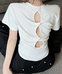 【Jasmine】ベーシックバックオープントップス (SS)