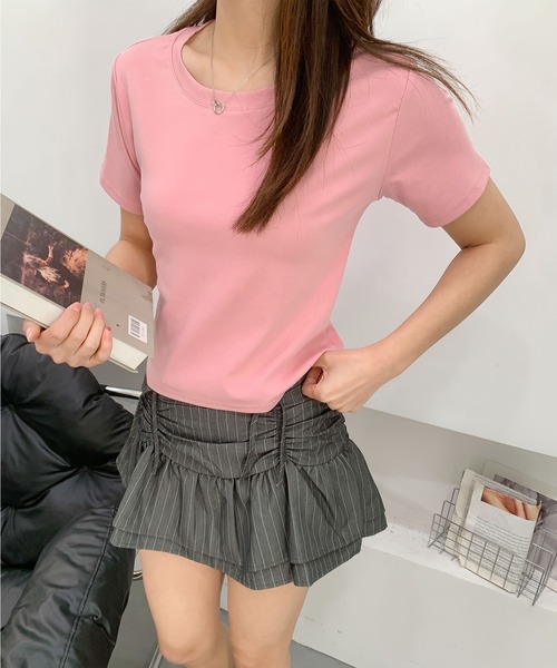 Jasmine Grandiflorum(ジャスミングランディフローラム)の「【Jasmine】ベーシックバックオープントップス (SS)(その他トップス・レディース・ピンク/ブラック/ホワイト・FREE)」の9枚目の写真