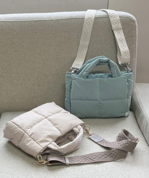 ROOTOTE(ルートート)の「【限定商品】ルートート / RTG.OP.STRAP.pattern-38-A(ショルダーバッグ・レディース・アイボリー/グレイッシュベージュ・FREE)」の11枚目の写真
