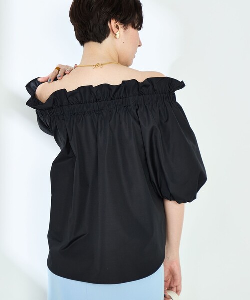 ◇25SS◇NOLLEY'S sophi タフタオフショル2WAYブラウス NOLLEY'S｜タフタオフショル2WAYブラウス | Rakuten Fashion