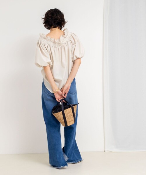 ブラウス シャツ タフタオフショル2WAYブラウス レディース タフタオフショル2WAYブラウス | NOLLEY'S(ノーリーズ