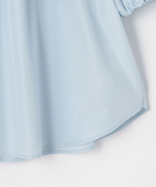 NOLLEY’S Sophi（ノーリーズソフィ）の「タフタオフショル2WAYブラウス（シャツ/ブラウス・レディース・ブラック/サックスブルー/グレイッシュベージュ・38）」の13枚目の写真