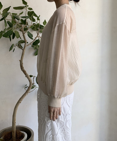 DouDou(ドゥドゥ)の「【WEB限定】布帛ドッキングカーディガン(カーディガン/ボレロ・レディース・オフホワイト/ブラック・FREE)」の20枚目の写真