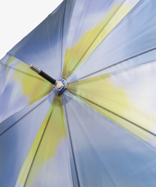 Afternoon Tea（アフタヌーンティー）の「フラワー＆スカイクリア長傘 雨傘（長傘・レディース・ブルー・ONE SIZE）」の4枚目の写真