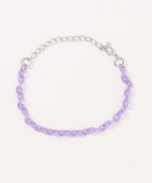 ankoROCK（アンコロック）の「an meets zakka 【COMONONOSA(コモノノサ) 】OMOCHA CHAIN(オモチャチェーン) ブレスレット - スリム -（ブレスレット・レディース・パープル系）」