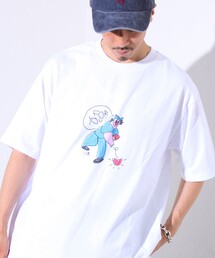 GLOSTER | イラストレーター【ogwillust/オガワナツミ】 コラボ プリントTシャツ(Tシャツ/カットソー)
