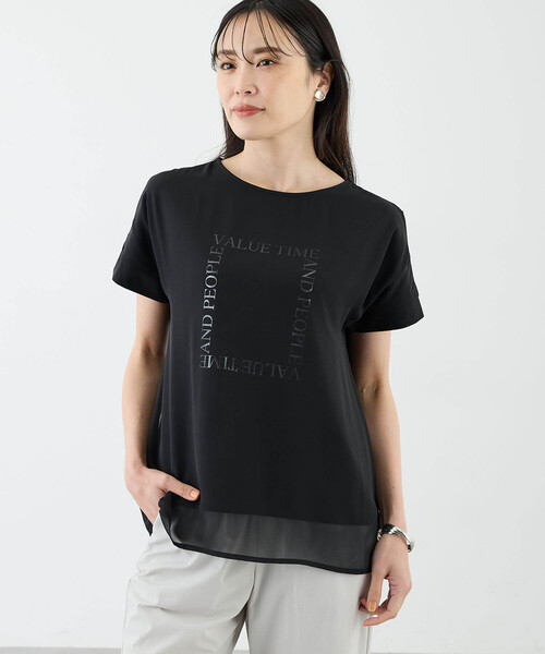 フレームロゴコットンTシャツ δ hw2h713360_2.jpg