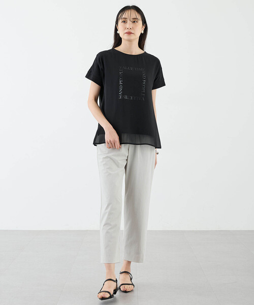 新品未使用 ESTNATION シアーレイヤードTシャツ ホワイト フリーサイズ SENSE OF PLACE｜シアーレイヤードTシャツ | Rakuten Fashion