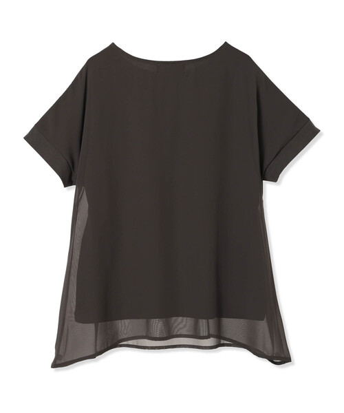 美品♡Theory CROPPED CN POシアーシャツ エアリーコットン シアーシャツ ロングシャツ レディース 夏 トップス シアー uv