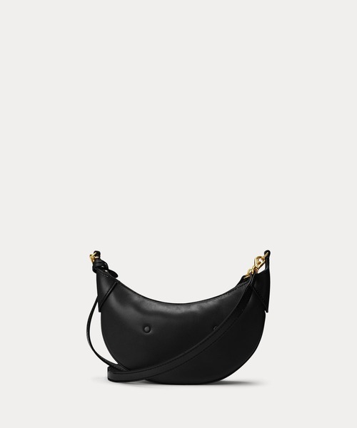 POLO RALPH LAUREN(ポロ ラルフ ローレン)の「Polo ID レザー ミニ チェーン バッグ(ショルダーバッグ・レディース・ブラック系1・ONE)」の6枚目の写真