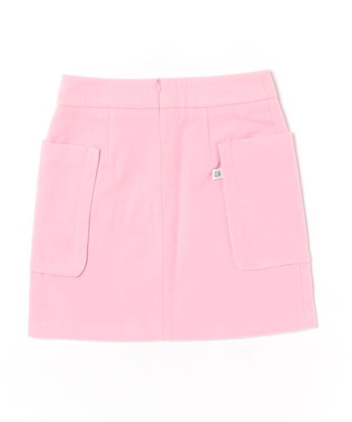 Little sunny bite(リトルサニーバイト)の「【z】【Little Sunny Bite】Original melton skirt(スカート・レディース・ピンク/グリーン・SMALL)」の3枚目の写真