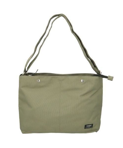 anello(アネロ)の「anello アネロ TO GO 10POCKETS SHOLDER BAG ATS0661Z(ショルダーバッグ・レディース・オリーブ/グレー/ブラック・FREE)」の3枚目の写真