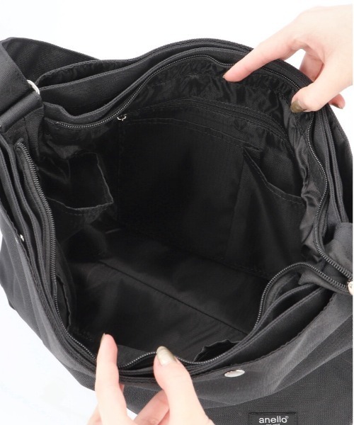 anello(アネロ)の「anello アネロ TO GO 10POCKETS SHOLDER BAG ATS0661Z(ショルダーバッグ・レディース・オリーブ/グレー/ブラック・FREE)」の5枚目の写真
