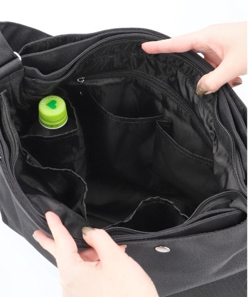 anello(アネロ)の「anello アネロ TO GO 10POCKETS SHOLDER BAG ATS0661Z(ショルダーバッグ・レディース・オリーブ/グレー/ブラック・FREE)」の8枚目の写真