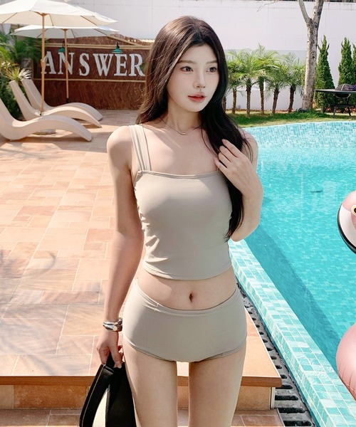 pium 水着 ドーリーフリルセパレートスイムウェア – pium
