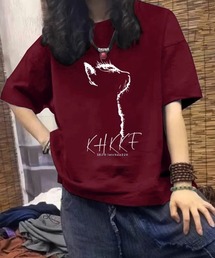 ビッグtシャツ レディース 半袖トップス
