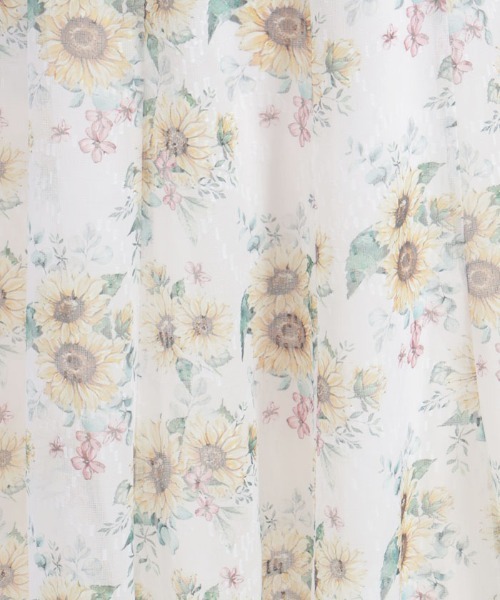 axes femme（アクシーズファム）の「ひまわり柄ロングスカート（スカート・レディース・イエロー/ホワイト・FREE）」の15枚目の写真