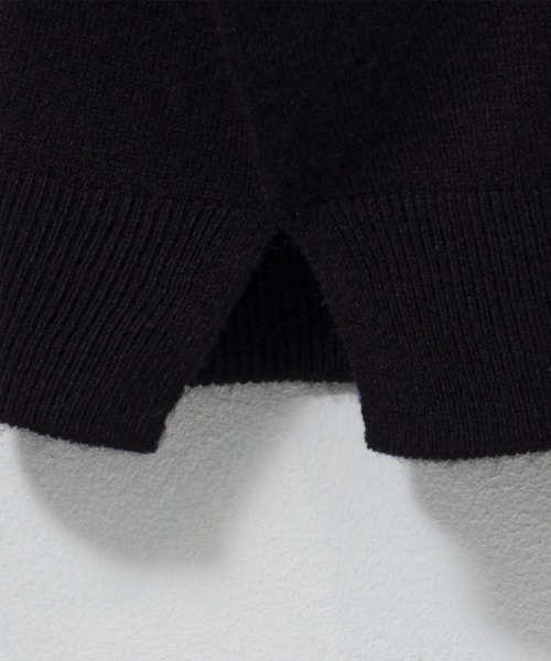 NAVY（ネイビー）の「nAvy カシミヤタッチVネックニット（ニット/セーター・レディース・イエロー/グリーン/オレンジ系/ブルーグリーン/ブラック・L/M）」の19枚目の写真