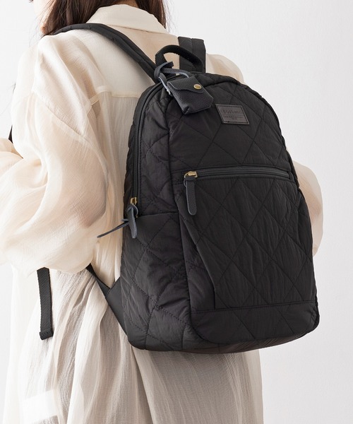 toleur（トーラ）の「【toleur】ナイロンキルティングリュック 11989（バックパック/リュック・レディース・ブラック/ベージュ/カーキ・FREE）」の7枚目の写真