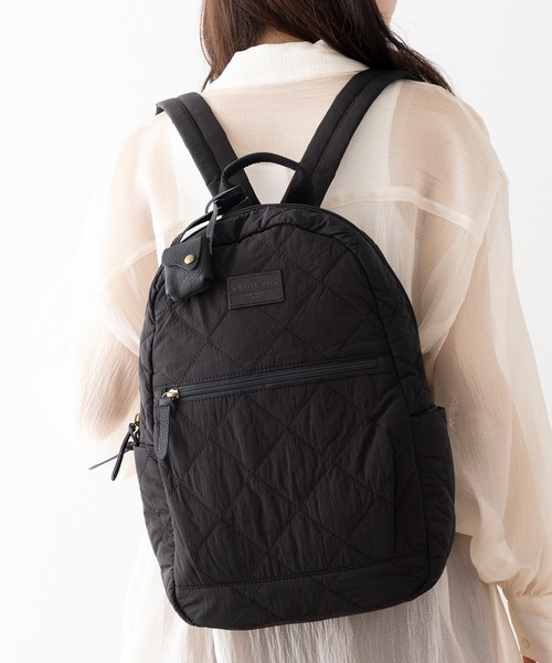 toleur（トーラ）の「【toleur】ナイロンキルティングリュック 11989（バックパック/リュック・レディース・ブラック/ベージュ/カーキ・FREE）」の6枚目の写真