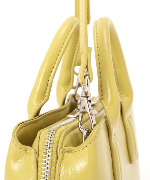 EDIT COLOGNE（エディットコロン）の「ミニトートバッグ（トートバッグ・レディース・ブラック/ホワイト/イエロー/シルバー・ﾌﾘ-）」の7枚目の写真