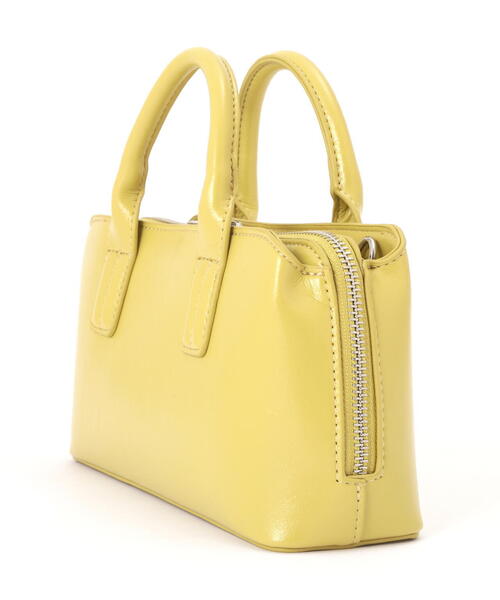 EDIT COLOGNE（エディットコロン）の「ミニトートバッグ（トートバッグ・レディース・ブラック/ホワイト/イエロー/シルバー・ﾌﾘ-）」の6枚目の写真